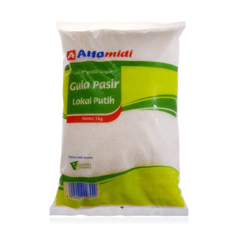 Jual Alfamidi Gula Pasir Putih 1 Kg Murah Februari 2020 Blibli Com