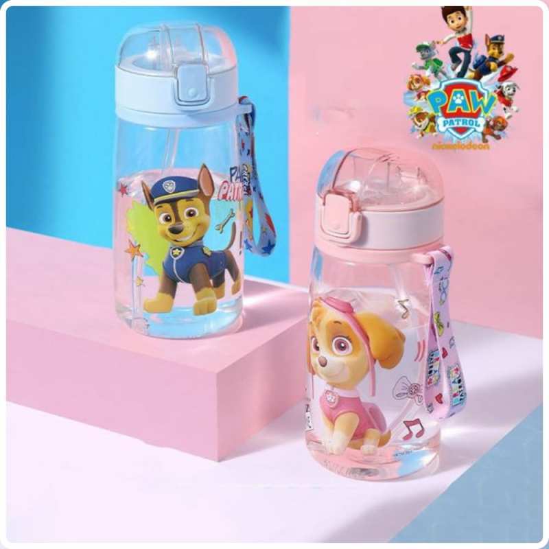 Jual Botol Minum Paw Patrol Biru Pink Chase Skye Anak Sekolah ...