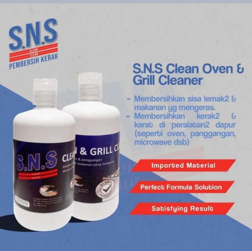 SNS Super Power Pembersih Noda Serbaguna 500ml (Free Sponge)