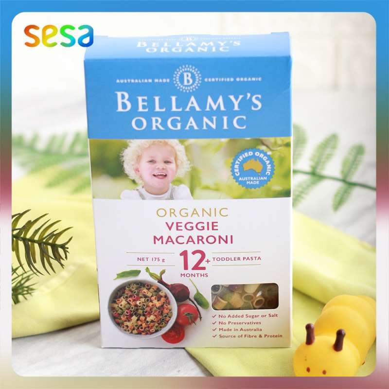 Bellamy's organic vegie store macaroni