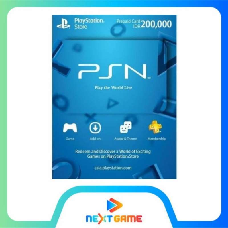 Jual online psn card