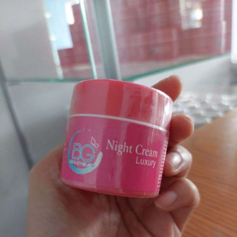 Jual Beauty Glow Night Cream Luxury Bg Skin Di Seller Hb Whitening
