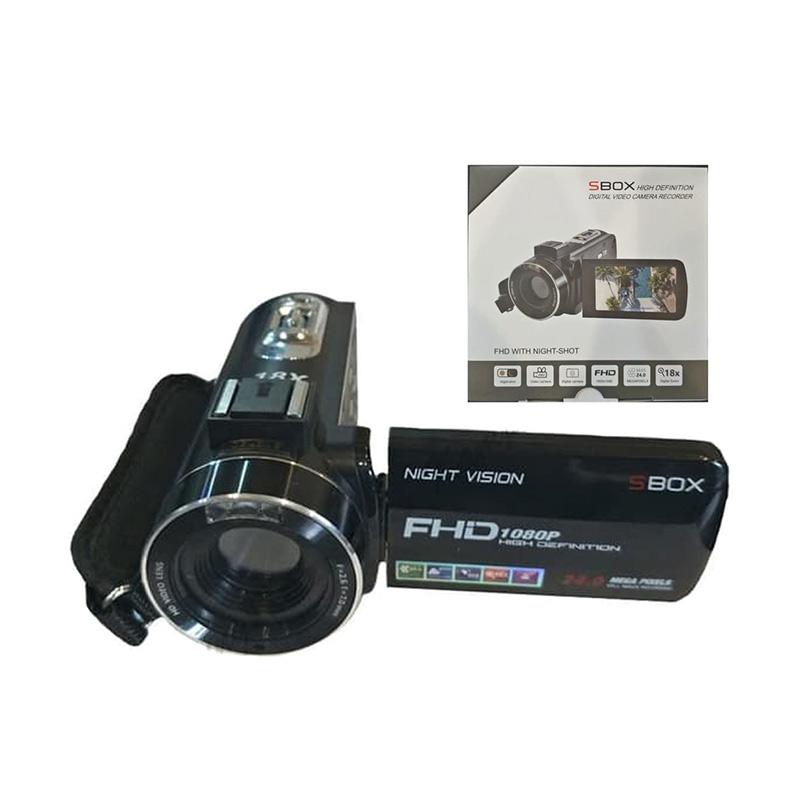 sbox camcorder 24 mp full hd with night shot infrared hdmi