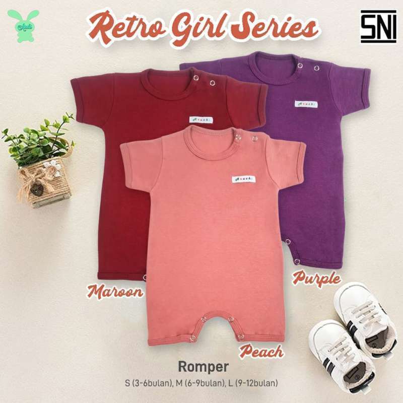 Jual Aruchi Romper Retro Baju Kodok 