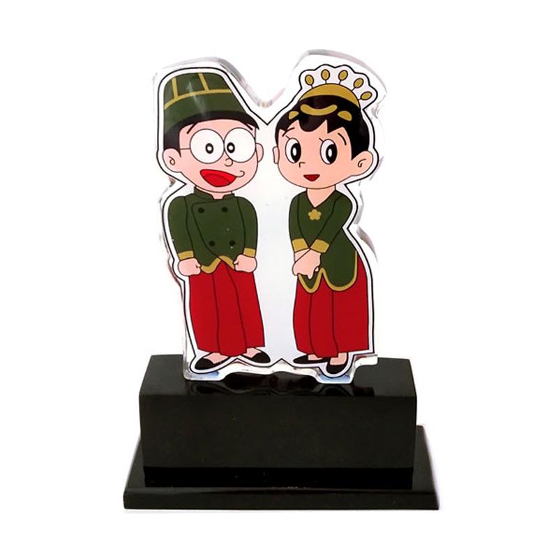 Jual Mulyocreative Motif Gambar Kartun 1 Plakat Souvenir Acryllic Wedding Online Oktober 2020 Blibli Com