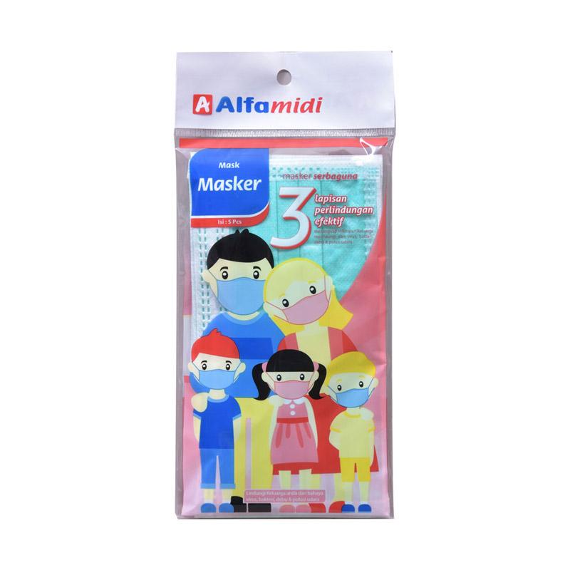 Jual Alfamidi Masker Hijau 5pcs Online Desember 2020 Blibli