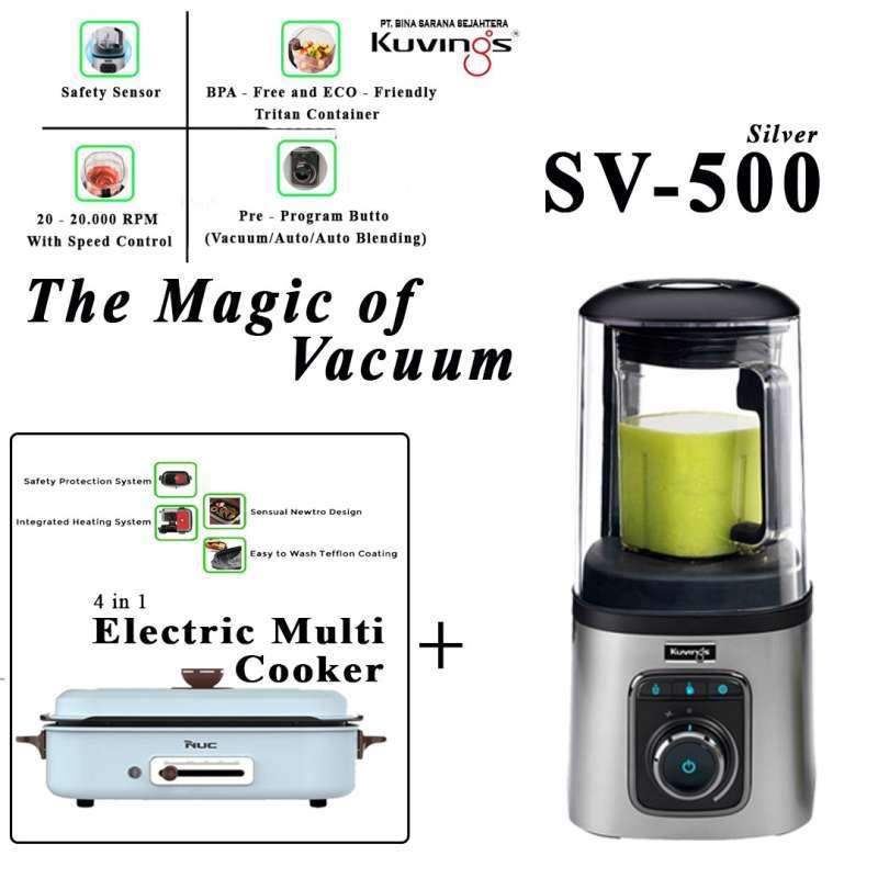 Vacuum Blender SV500S, SILVER