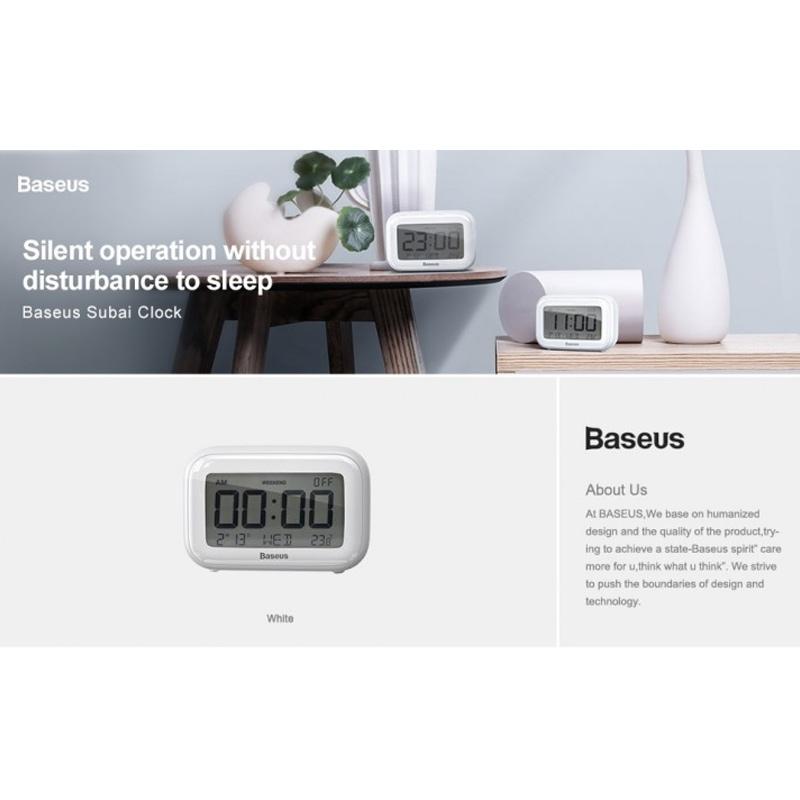 Jual Baseus Aclk A02 Subai Digital Clock Online Desember 2020 Blibli