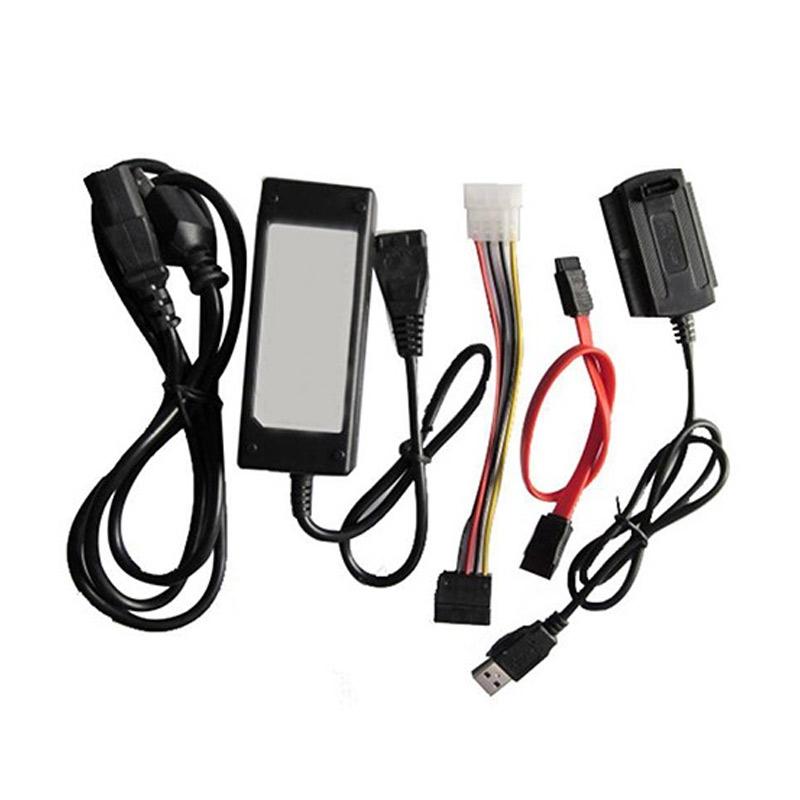Jual Bluelans Usb 2 0 To Sata Ide Adapter Converter Cable For External Hard Disk 2 5 3 5 Inch Online November 2020 Blibli Com