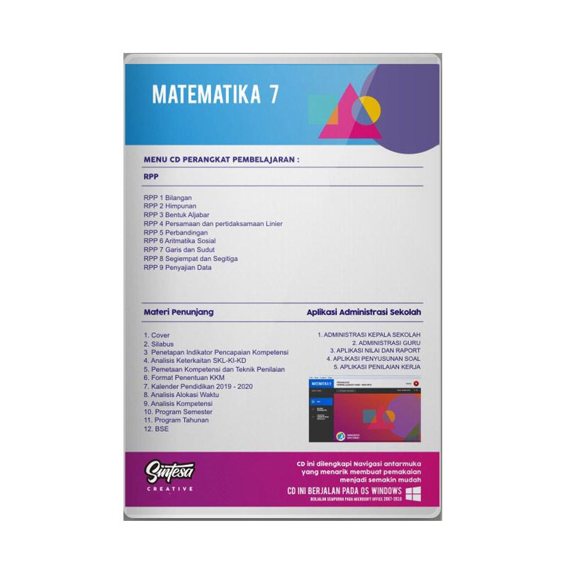 Jual Sintesa Creative Cd Media Pengajaran Matematika Kelas 7 Smp