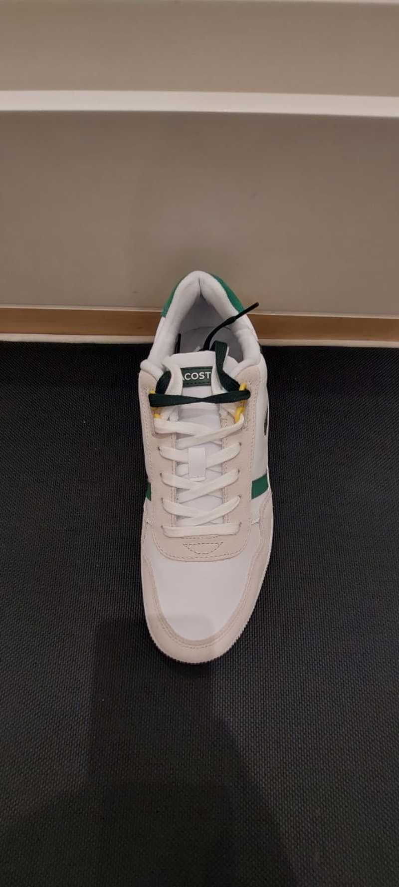 suede lacoste trainers