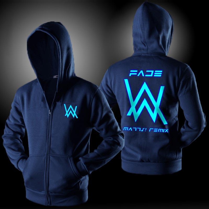 Luminous Zipper Coat