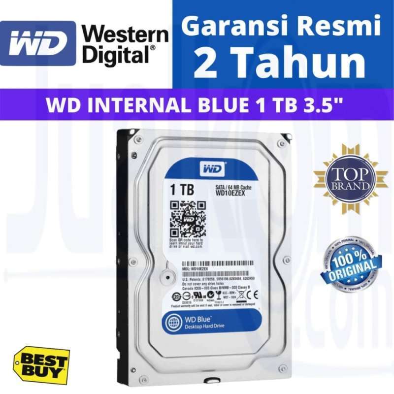 Jual Wd Blue 1tb Hdd Internal Sata Di Seller Jualkom Flagship