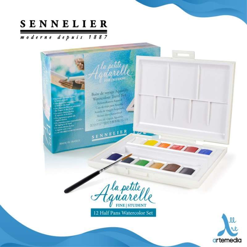 Sennelier La Petite Aquarelle Student Grade Watercolor Review 12