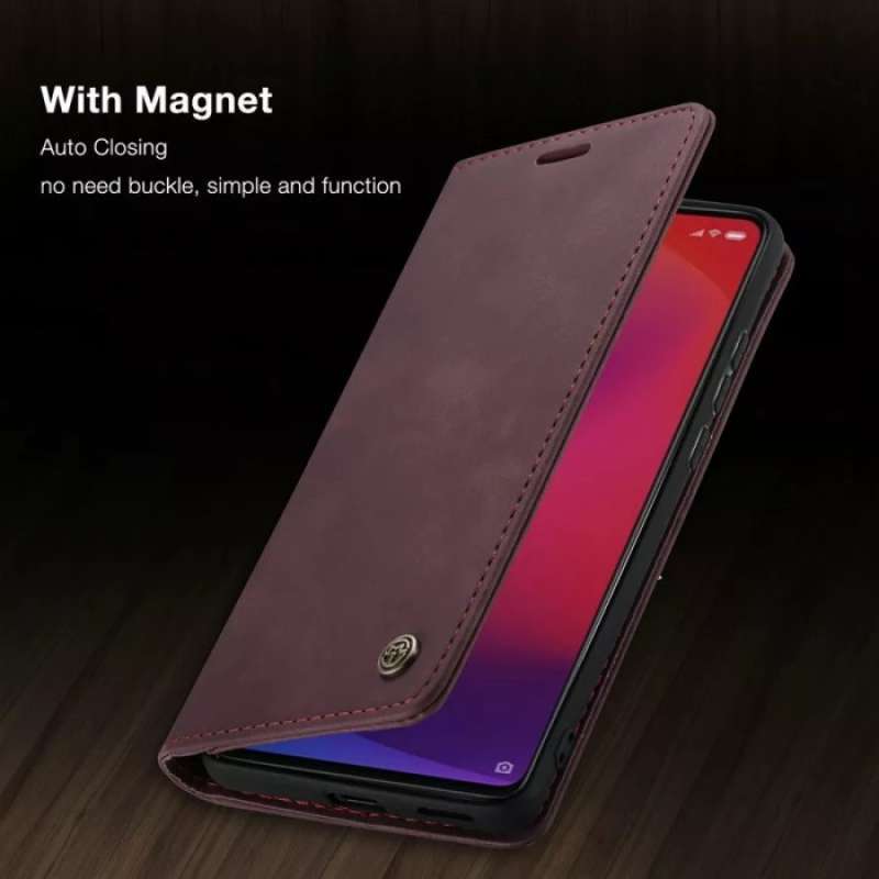 Jual Samsung galaxy S10 plus Flip Case Casing Cover Leather Wallet Dompet -  Maron di Seller Indo Gadget Acc - Kota Jakarta Barat, DKI Jakarta | Blibli