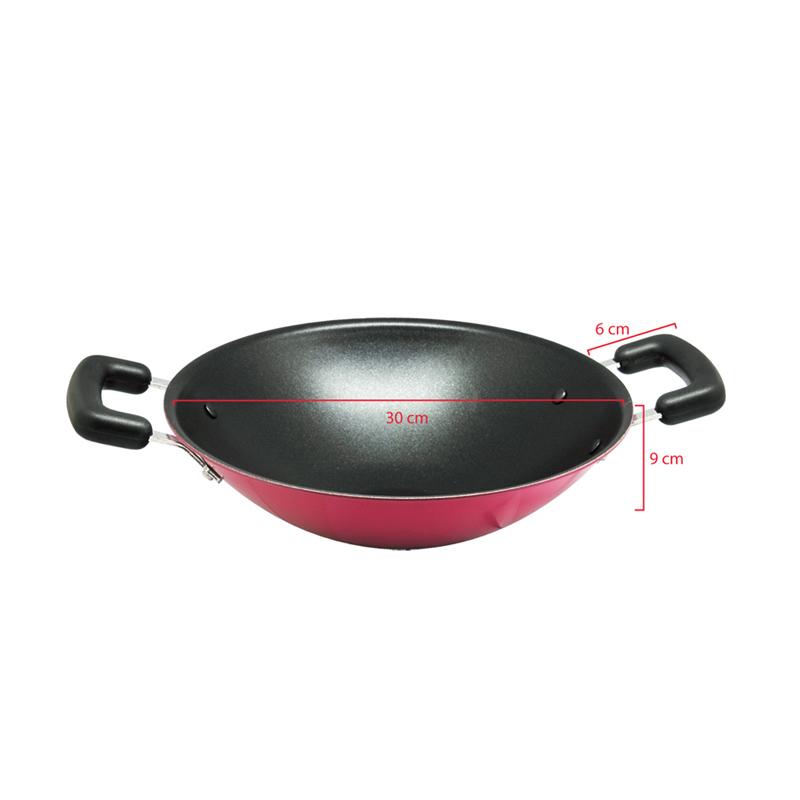 Jual Maxim Ultra Pink Wajan Teflon 30cm Wok Murah Mei 2021 Blibli