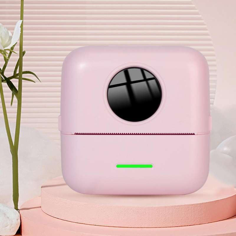 Promo Mini Thermal Printer, Portable Bluetooth Thermal Label ...