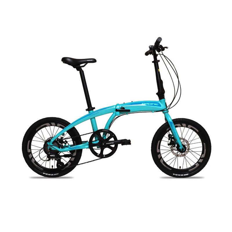 Jual Pacific Bike Noris 2 0 Sepeda Lipat Green Tosca Murah Juni