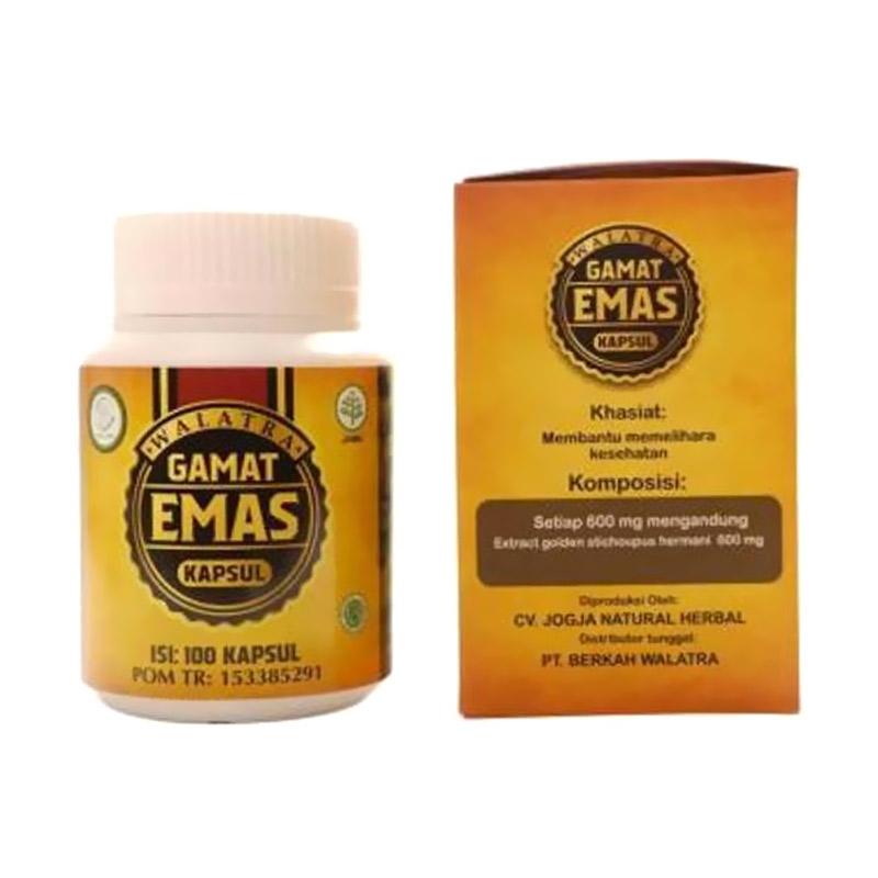 Jual Walatra Gamat Emas Kapsul Ekstrak Obat Herbal Asam Lambung Terbaru November 2021 Harga Murah Kualitas Terjamin Blibli