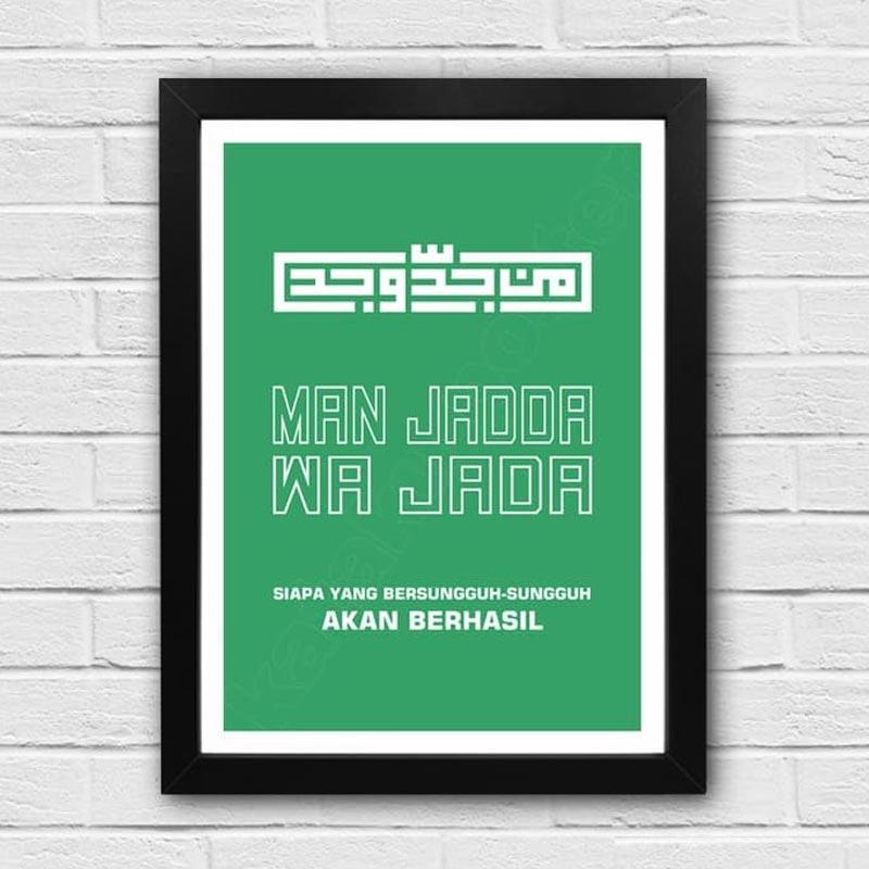 Jual Kataku Poster Man Jadda Wa Jada Hiasan Dinding Online Februari 2021 Blibli 2,683 likes · 4 talking about this. kataku poster man jadda wa jada hiasan dinding