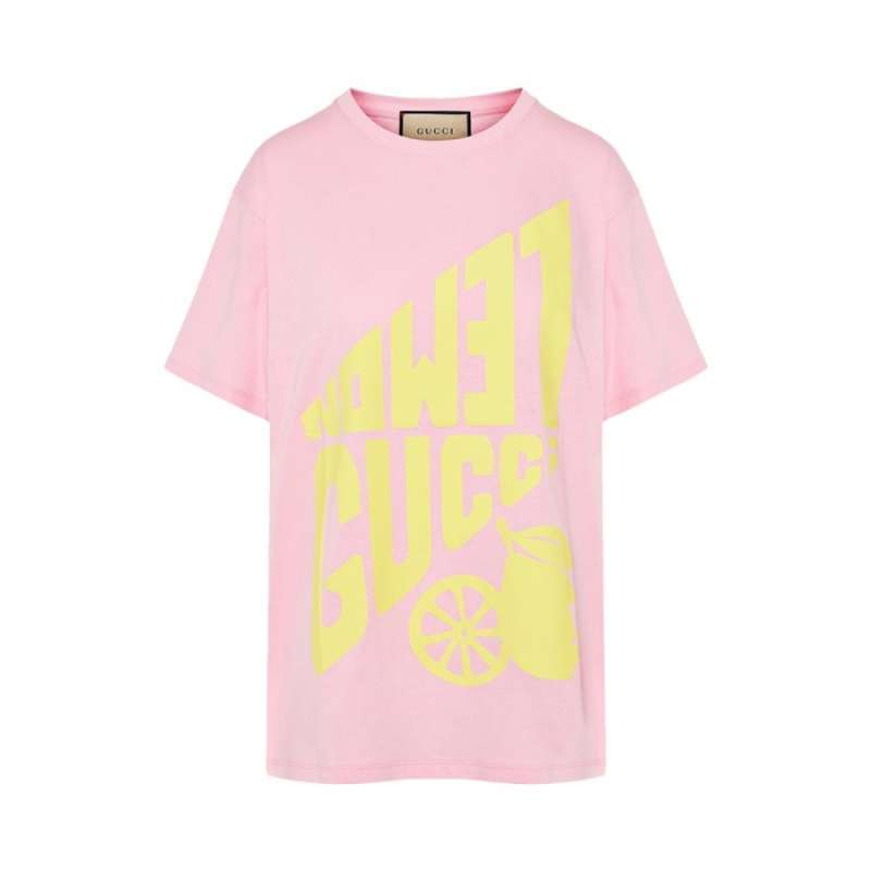 Jual Gucci 'Lemon G' Print Cotton T 