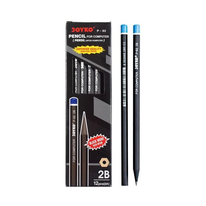 Jual Pensil 2b Joyko P 92 12 Pcs Alat Tulis Ujian Komputer Pencil Gambar Menulis 1 Pack Online Desember 2020 Blibli