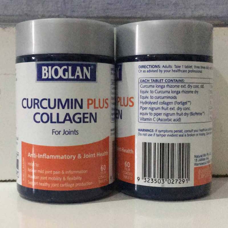 Jual Bioglan Curcumin Plus Collagen Suplemen Kesehatan Online November 2020 Blibli