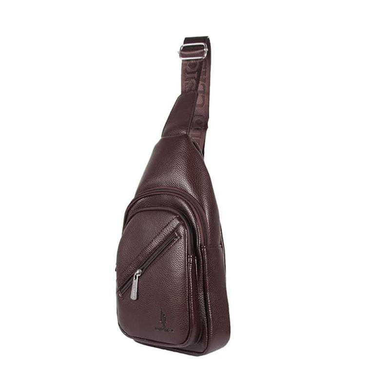 Jual Polo Classic Chest Bag Tas Selempang Pria Coffee 535 19