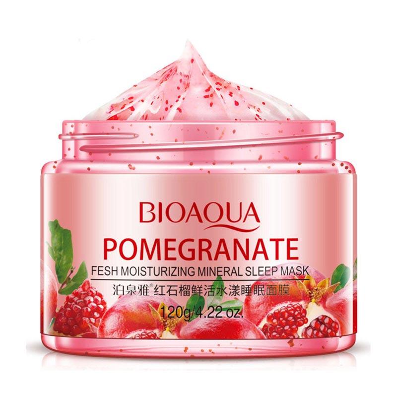 Jual Bioaqua Hyaluronic Acid Essence Moisturizing Night Pink Sleep Mask Cream 120 G Online Desember 2020 Blibli