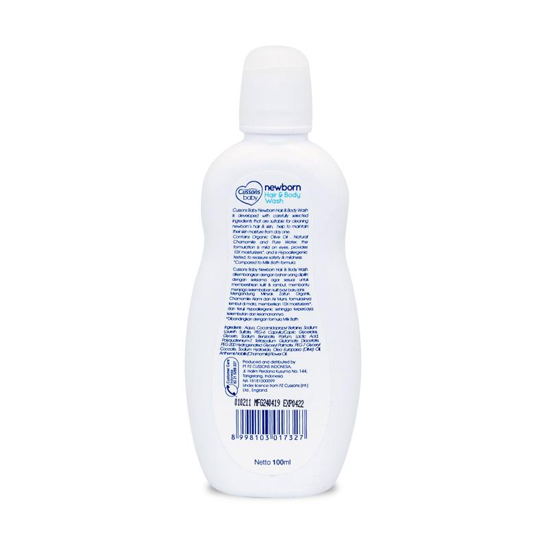 Jual Cussons Baby Newborn Hair Body Wash 100ml Online Juli 2020