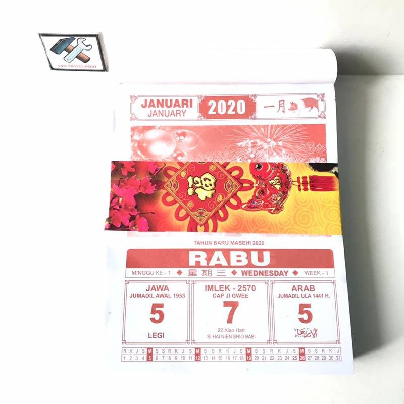 Jual Oem Tahun Tikus Weton Kalender Sobek Cina Thn 2020 Tanggalan Gantung Online September 2020 Blibli Com