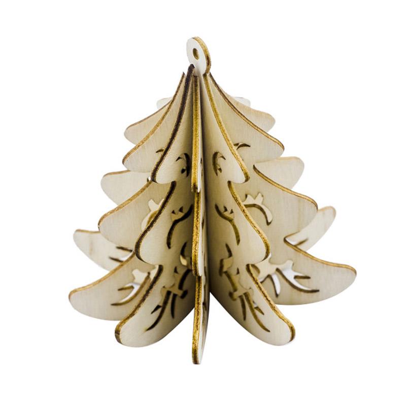 Jual Bluelans 5pcs Christmas Wood Hanging Ornament Star Ball Bell Angel Xmas Tree Decor 6 Online Mei 2020 Blibli Com