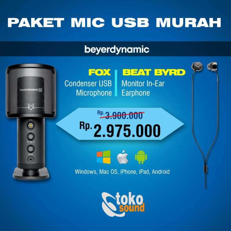 Beyerdynamic beat byrd mic hotsell