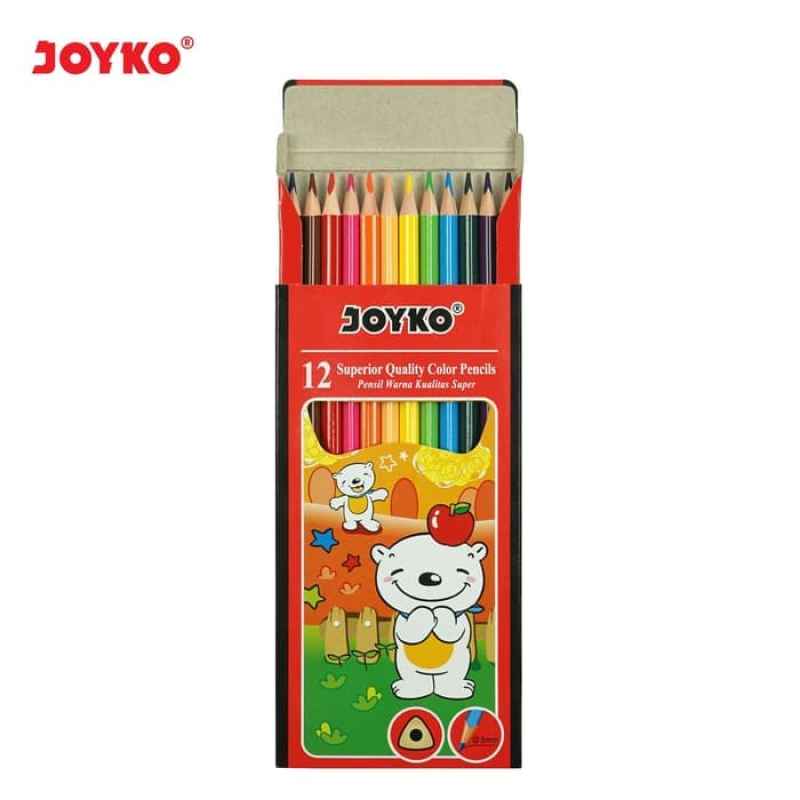 Jual Color Pencil Pensil Warna Joyko Cp Tr12pb 12 Warna Online Desember 2020 Blibli