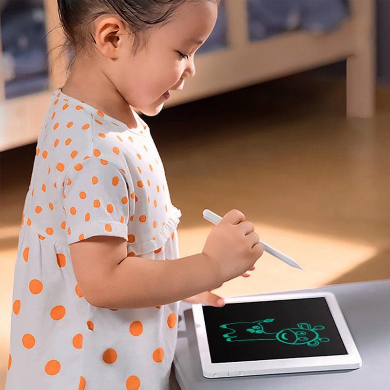 Jual Xiaomi Mijia Kids Lcd Handwriting Small Blackboard Writing Tablet With Pen Digital Drawing Electronic Imagine Pad White 10 Inch Online November 2020 Blibli