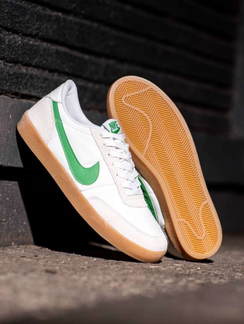 nike killshot white green