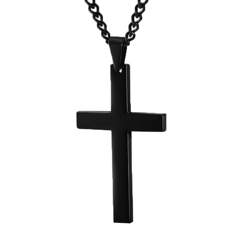 Promo Bluelans Fashion Men Simple Cross 