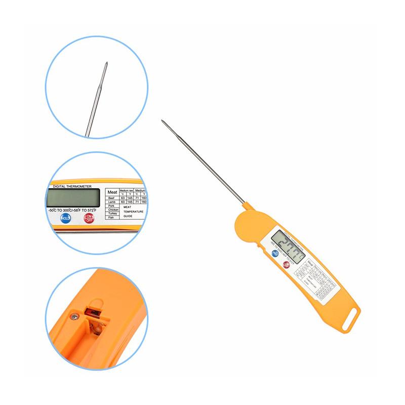 Jual H Ikea Foldable Barbecue Digital Food Bbq Meat Thermometer Lcd Online Juli 2020 Blibli Com