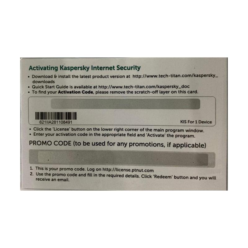 Promo Kaspersky Anti Virus Software [1 User 2019/ Bentuk ...