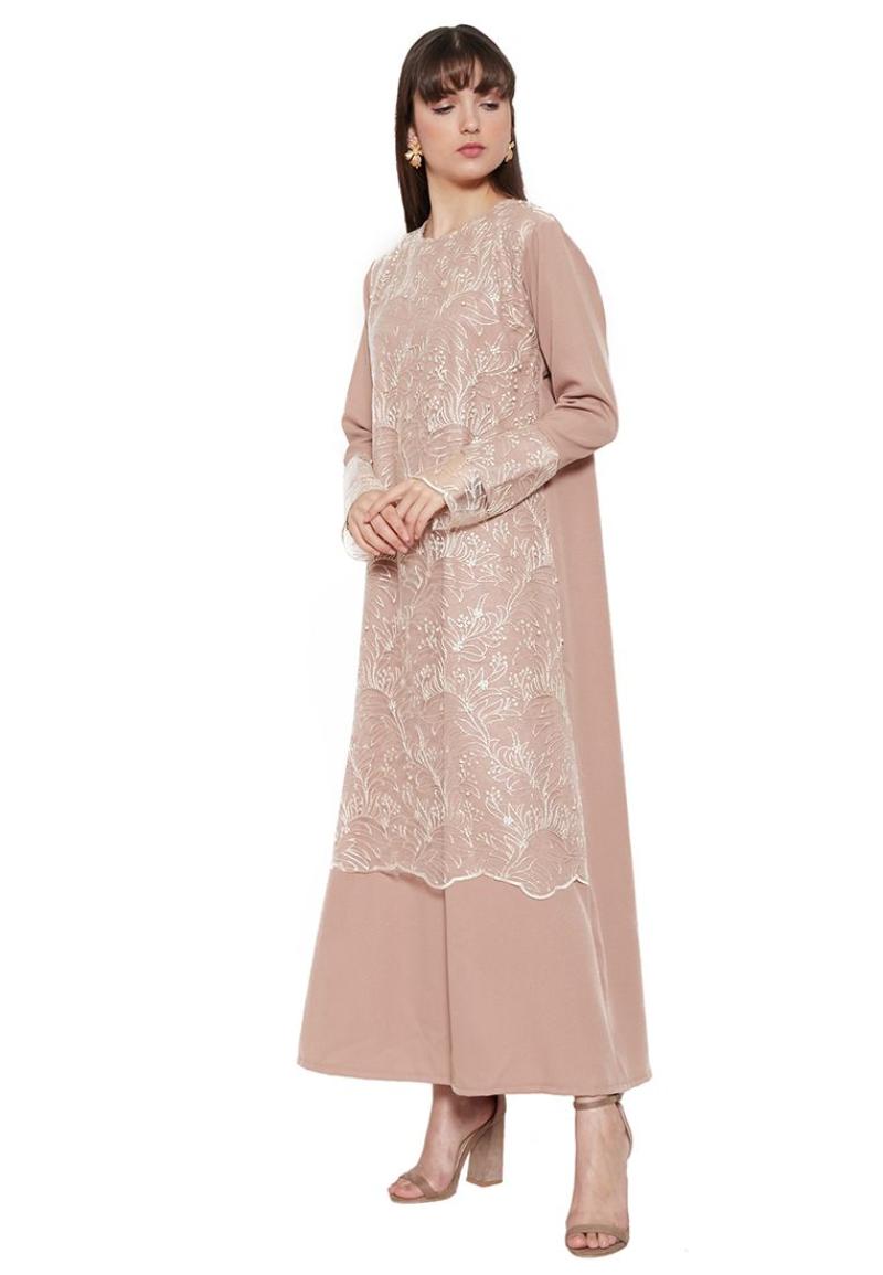 Jual Rimas Pradita Dress Kasual Wanita Mocca Murah April 2020