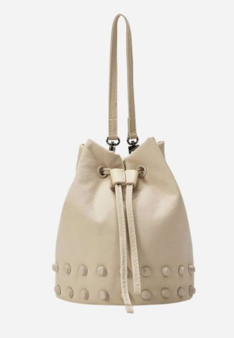 Jual Kwani 3 Ways Studs Bucket Bag Mini Beige Di Seller Mongschics Official Store Kapuk Muara Kota Jakarta Utara Blibli