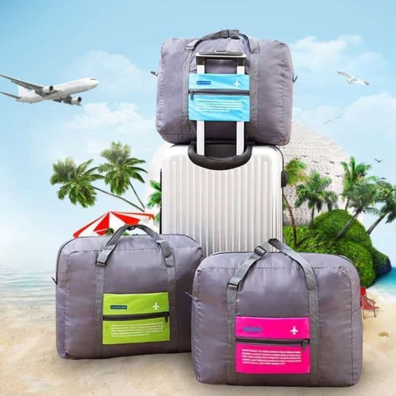 Trolley Bag Foldable Hand Carry Bag Foldable Travel Bag Tas Travel