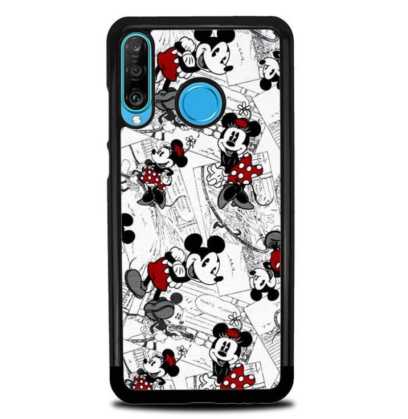 Casing Custom Huawei P30 Lite Mickey Mouse Wallpaper Y0328