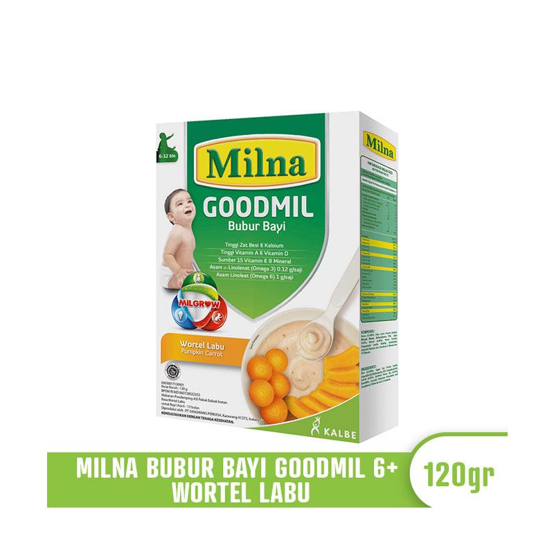 Jual Milna Goodmil 6 Wortel Labu Bubur Bayi 120 G Online Agustus