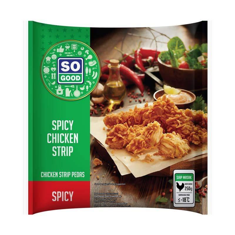 Jual So Good Food Spicy Chicken Strip 250 G Online Oktober 2020 Blibli Com