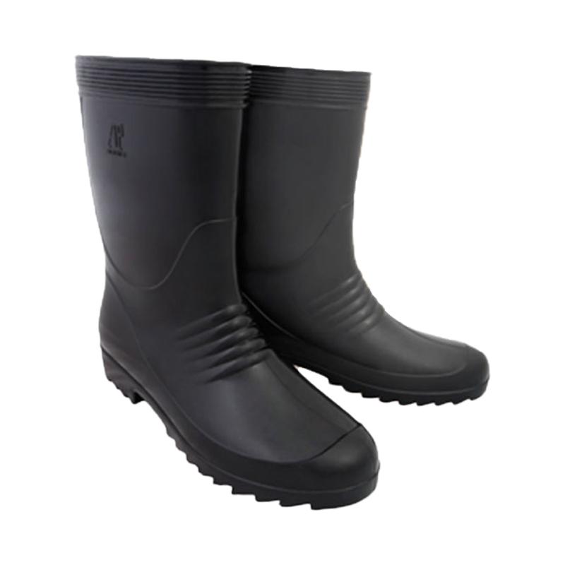 Jual Ap Boots 1 Sepatu Boot Pendek Unisex Black Murah September 2020 Blibli Com