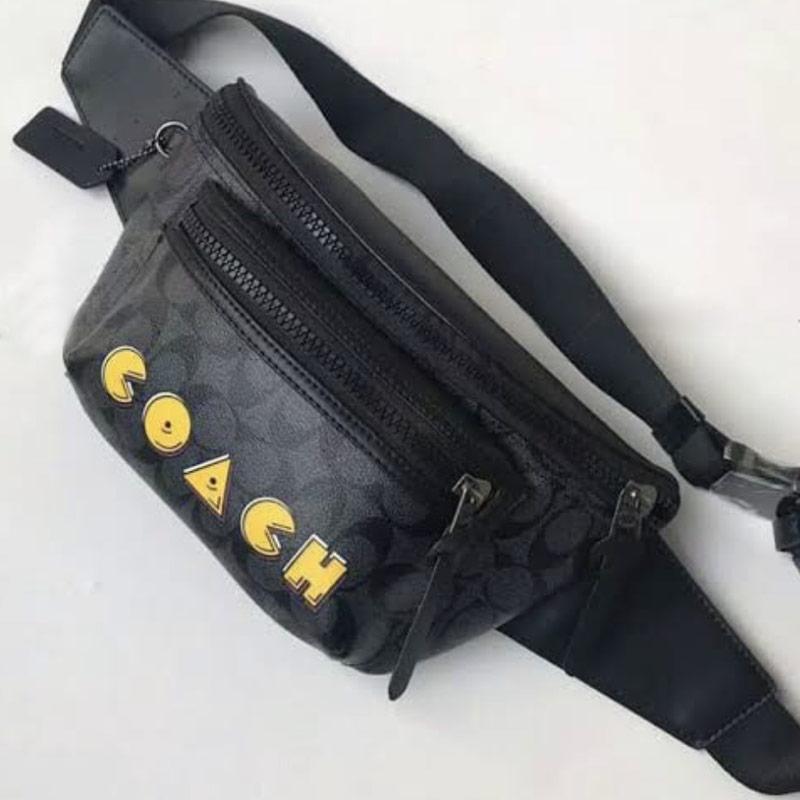 coach pac man fanny pack