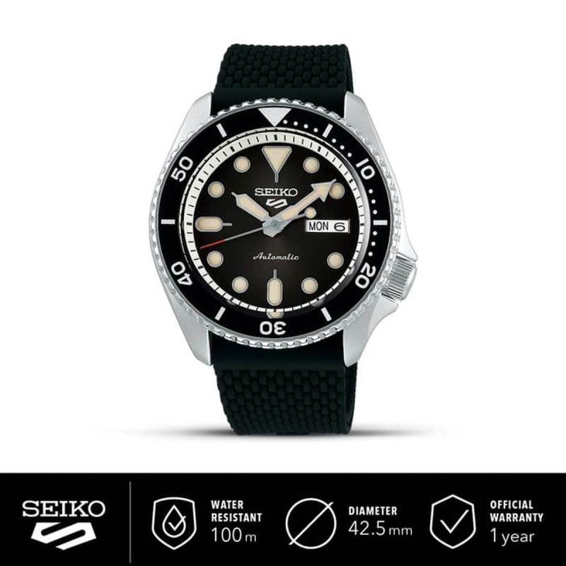 Promo Seiko 5 Suits Style Automatic Jam Tangan Pria - Black [Original/  SRPD73k2] di Seller Toko Jam Rolex - Kota Medan, Sumatera Utara | Blibli