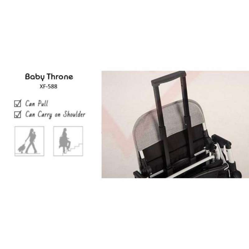 Jual Baby throne original stroller kereta dorong bayi multi fungsi