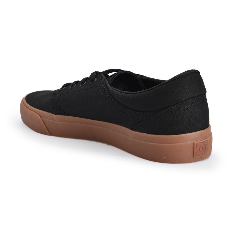 Promo DC Trase Tx M Shoe Sepatu Sneaker Pria Black Gum